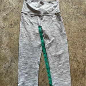 Lululemon High-Waist Heather Gray Leggings